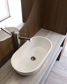 Раковина Holbi Mercury 64см белый матовый 1.02.009.11.1